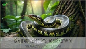 reticulated python behavio