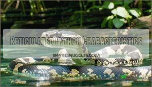reticulated python characteristics