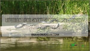 riparian zone snake species interactions