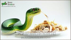 risks of cooked chicken
