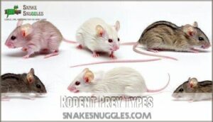 rodent prey types
