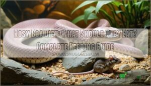 rosy boa diet what should they eat