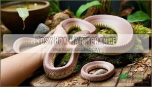 rosy boa maintenance