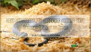 safe substrate for shedding snakes