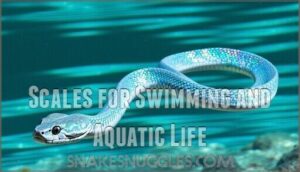scales for swimming and aquatic life