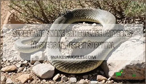 Scrubland Snake Camouflage Patterns: Masters of Desert Survival