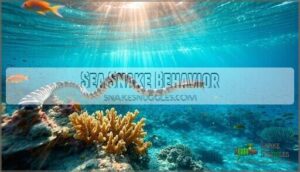 sea snake behavior