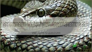 secondary infections complicating sfd