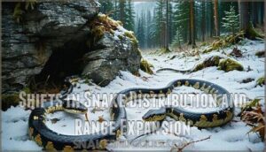 shifts in snake distribution and range expansion