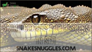 skin changes and lesions in sfd