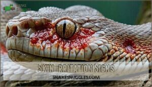 skin irritation signs