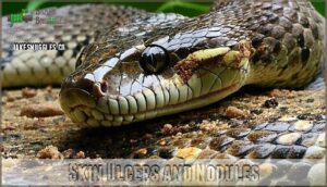 skin ulcers and nodules