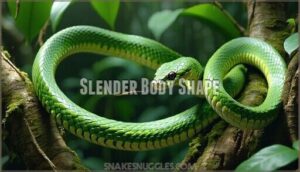 slender body shape