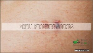 small puncture wounds