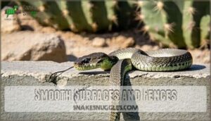 smooth surfaces and fences