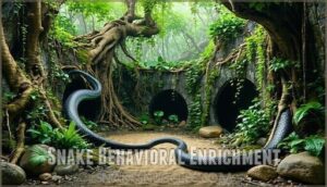 snake behavioral enrichment