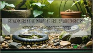 snake breeding after brumation