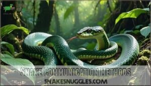 snake communication methods