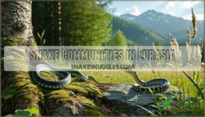 snake communities in eurasia