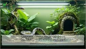 snake enclosure size snake enclosure size