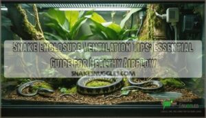 snake enclosure ventilation tips