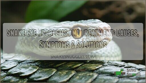 Snake Eye Problems and Treatment: Causes, Symptoms & Solutions