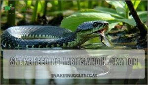 snake feeding habits and hydration