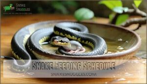 snake feeding schedule