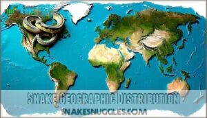 snake geographic distribution