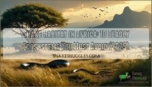 snake habitat in africa