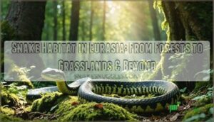 snake habitat in eurasia