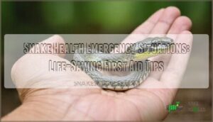 snake health emergency situations