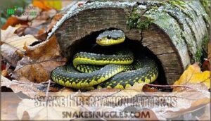 snake hibernation patterns