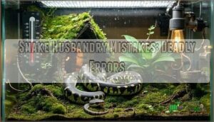 snake husbandry mistakes