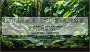 snake hydration tips