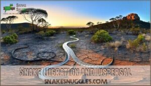 snake migration and dispersal
