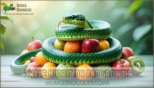 snake nutrition and growth