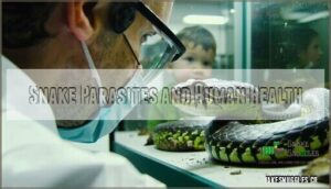 snake parasites and human health