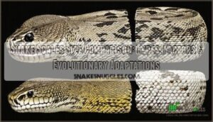 snake scales size comparison