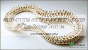 snake skeletal structure flexibility