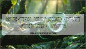 snake species diet and feeding