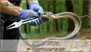 snake tongs