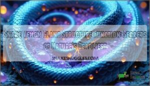 snake venom gland structure function