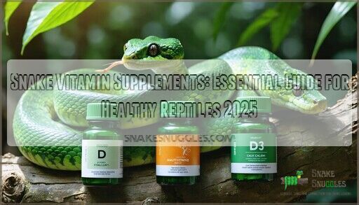 Picture of Snake Vitamin Supplements: Essential Guide for Healthy Reptiles 2025