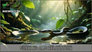 soaking and relaxation