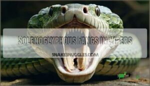 solenoglyphous fangs in vipers