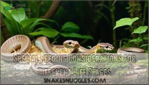 special feeding considerations for different life stages