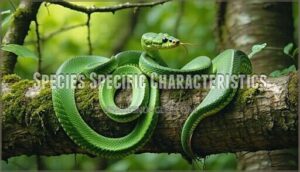 species specific characteristics