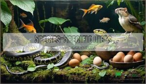 species-specific diets