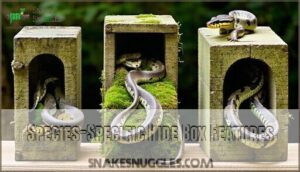 species-specific hide box features